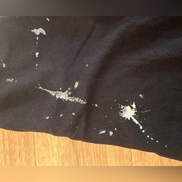 R13 Black Articulated Knee Sweatpants Size 25 - Picture 5 of 10